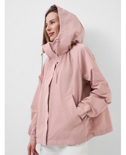 Куртка текстильная с полиуретановым покрытием для женщин (ветровка) pale pink
