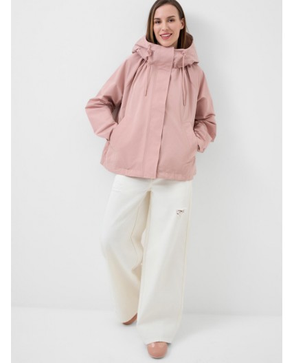 Куртка текстильная с полиуретановым покрытием для женщин (ветровка) pale pink
