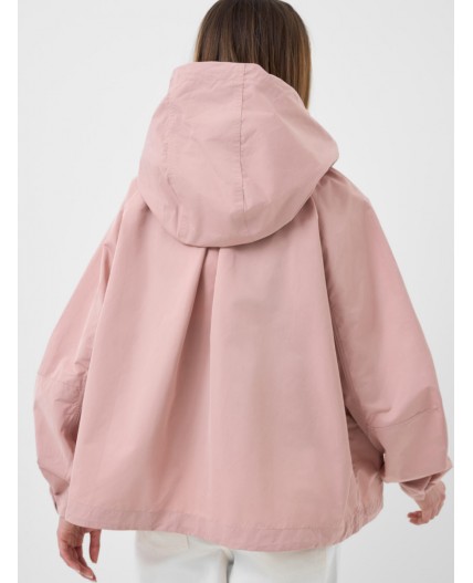 Куртка текстильная с полиуретановым покрытием для женщин (ветровка) pale pink