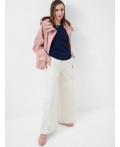 Куртка текстильная с полиуретановым покрытием для женщин (ветровка) pale pink