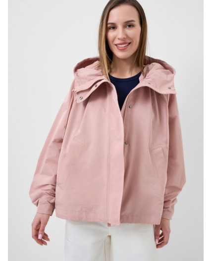 Куртка текстильная с полиуретановым покрытием для женщин (ветровка) pale pink