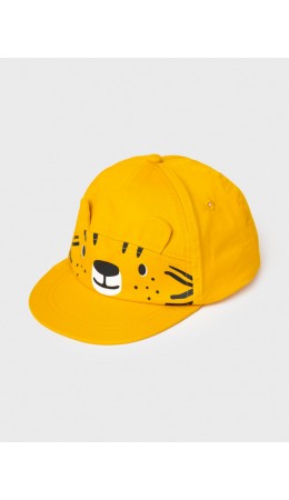 Кепка детская текстильная для мальчиков yellow