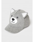 Кепка трикотажная для мальчиков grey