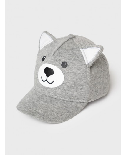 Кепка трикотажная для мальчиков grey