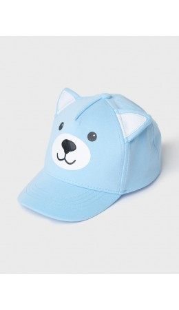 Кепка трикотажная для мальчиков light blue