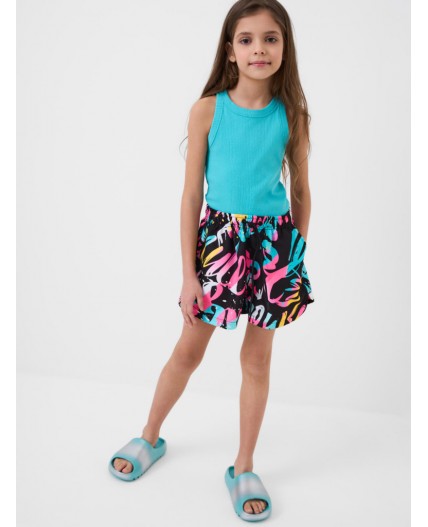 Шорты текстильные плавательные для девочек multicolor