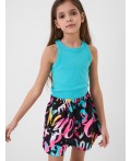 Шорты текстильные плавательные для девочек multicolor