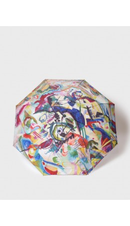 Зонт автоматический для девочек разноцветный