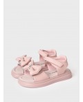 Туфли открытые для девочек розовый