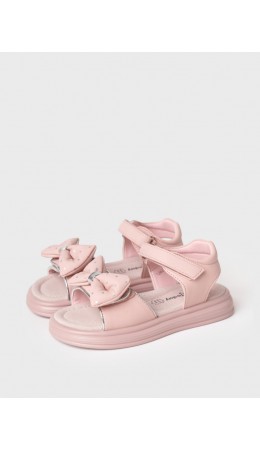 Туфли открытые для девочек розовый