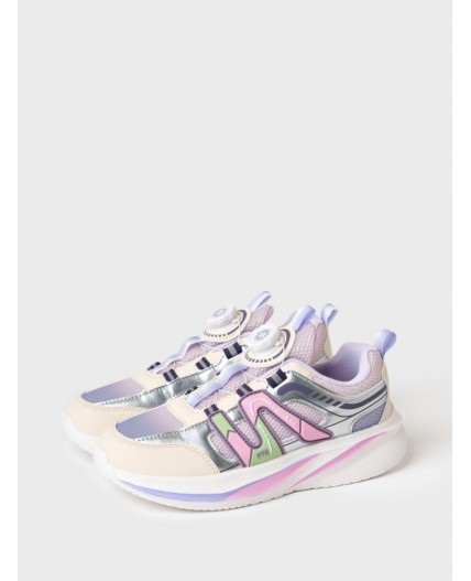 Полуботинки для девочек разноцветный