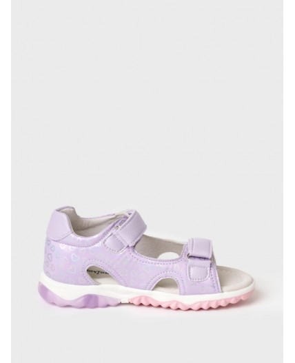 Сандалии для девочек сиреневый