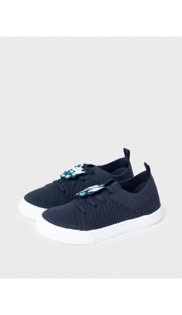 Полуботинки для мальчиков тёмно-синий