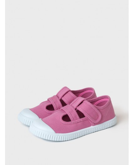 Туфли открытые для девочек розовый