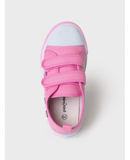 Полуботинки для девочек розовый