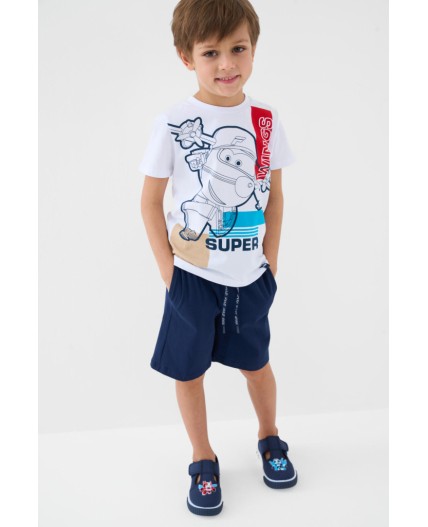 Сандалии для мальчиков тёмно-синий