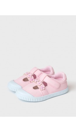 Туфли открытые для девочек розовый