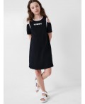 Платье трикотажное для девочек black, white