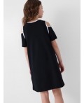 Платье трикотажное для девочек black, white