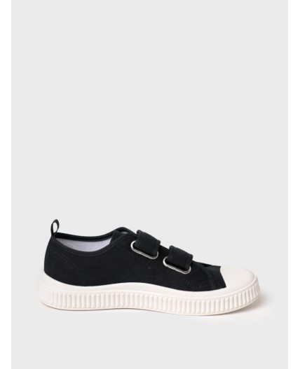 Полуботинки детские для девочек черный