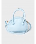 Сумка для девочек с чехлом для наушников и брелком голубой
