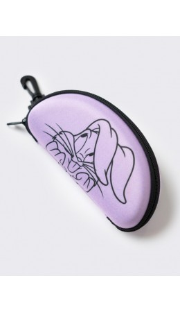 Чехол для солнцезащитных очков сиреневый