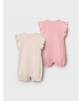 Песочник детский трикотажный для девочек, 2 шт в комплекте beige, pale pink