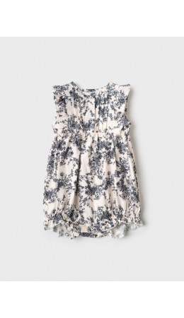 Песочник детский трикотажный для девочек beige, dark grеy