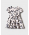 Платье текстильное для девочек beige, dark grеy