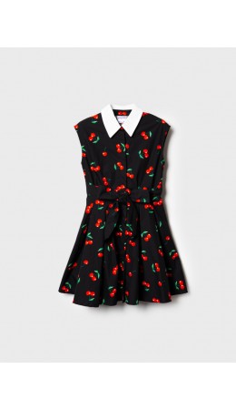 Платье текстильное для девочек multicolor