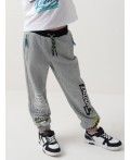 Брюки трикотажные для мальчиков grey