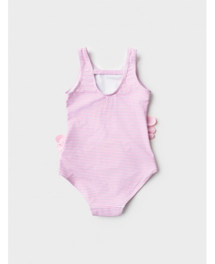 Купальник трикотажный для девочек white, pink