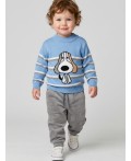 Брюки детские трикотажные для мальчиков grey