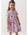 Платье трикотажное для девочек multicolor