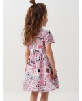 Платье трикотажное для девочек multicolor