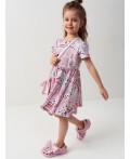 Платье трикотажное для девочек multicolor