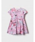 Платье трикотажное для девочек multicolor