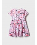 Платье трикотажное для девочек multicolor