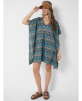 Туника трикотажная для женщин multicolor