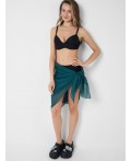 Парео текстильное для женщин dark green