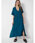 Туника текстильная для женщин dark green