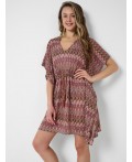Туника текстильная для женщин multicolor