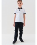 Брюки текстильные для мальчиков (regular fit) черный