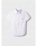Сорочка трикотажная для мальчиков (regular fit) белый
