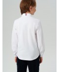 Сорочка трикотажная для мальчиков (regular fit) белый