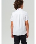 Сорочка текстильная для мальчиков (comfort fit) белый