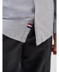 Сорочка трикотажная для мальчиков (regular fit) серый
