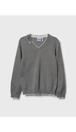 Джемпер трикотажный для мальчиков grey