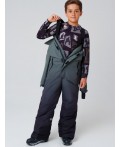 Комбинезон текстильный с полиуретановым покрытием для мальчиков черный