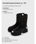 Сапоги для девочки черный